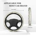 thumbnail image 5 of Easygdp Rice Harvest Elastic Steering Wheel Cover, Auto Accessories, Fit Suvs, Vans,Cars, Trucks -15 inch, 5 of 8