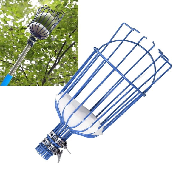 Multifunctional Fruit Picker Basket, Detachable Fruit Harvester Tool, Efficient Harvesting Fruit Picker Tool, Adjustable Fruit Catcher Tool For Mango Pear Orange