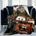 thumbnail image 2 of Cars Tow Mater Towing & Salvage Blanket - Soft Flannel Throw, All-Season Cartoon Design for Couch/Bed/Car Seat, Perfect Gift for Family & Friends (Car Accessories), 2 of 8