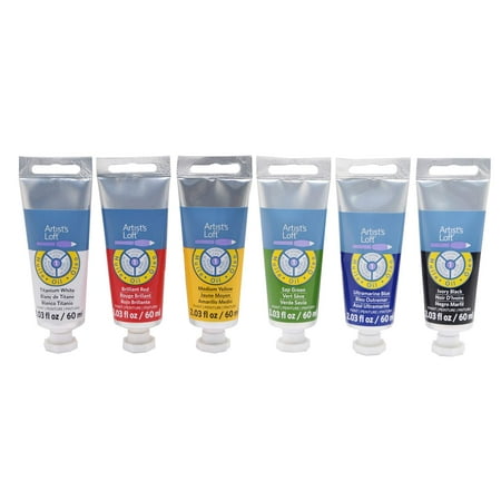 UPC: 0886946958311 | 6 Piece Oil Paint Starter Set by Artist s Loft™