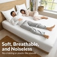 thumbnail image 5 of Everlasting Comfort Full Mattress Protector, Waterproof Bed Bug & Mite Protection Cover, 5 of 10
