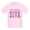 Light Pink, variant on - Zip Lining DIVA T Shirt - Light T-Shirt Kids XS-XL