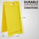 thumbnail image 2 of Letrero en forma de A Jumbl de 40 cm x 66 cm con protector de letrero de PVC, 2 of 6