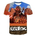 thumbnail image 1 of ROBLOX T-shirt Imprimé à Manches Courtes Col Rond, Anime pour Adolescents, Garçons et Filles Confortable Décontracté Manches Courtes-Youyoupin, 1 of 3