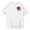 White, variant on AKOEE Womens Oversized Tshirts Back USA Flag Printed July 4th Outfit Loose Boyfriend Style T-Shirt Summer Tops (XL, White)