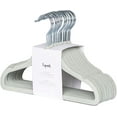 thumbnail image 5 of 3 Sprouts Baby Velvet, Non-Slip Clothes Hangers - Pack of 30 - Seafoam, 5 of 5