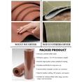 thumbnail image 4 of Cowhide Tooling Leather Full Grain Sheet Genuine Leather Sewing Crafting Work Coffee 4x10, 4 of 6