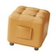 thumbnail image 4 of Reposapiés pequeño, otomano, taburete estable para cambiar zapatos, reposapiés, reposapiés para sala de estar, sala de juegos, dormitorio, interior Naranja, 4 of 8