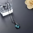 thumbnail image 4 of Crystal Heat Cremation Jewelry for Ashes Necklace for Ashes of Loved One, 4 of 4