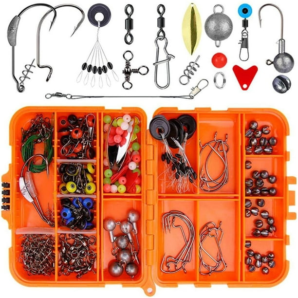 Bass Fishing Kit, Fishing Accessories for Saltwater Freshwater Fishing  Fishing Set with Tackle Box Honest 