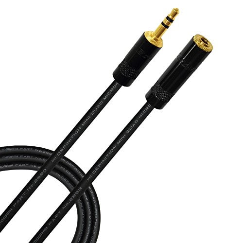 15 Foot Quad Balanced Headphone Extension Cable Custom Made by WORLDS