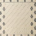 thumbnail image 1 of Ahgly Company Indoor Square Abstract Light Orange Gold Solid Area Rugs, 7' Square, 1 of 6