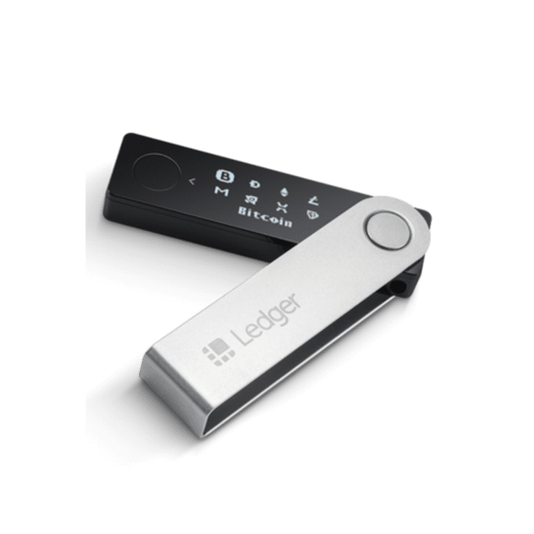 Nano X Crypto Hardware Wallet -Securely Store Cryptocurrency with Bluetooth  Connectivity -Onyx Black 
