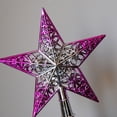 thumbnail image 5 of AURARMLET 3-Pack Hollow Christmas Tree Star Ornaments Plastic Holiday Decorations for Festive Home and Party, 5 of 8