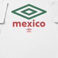 thumbnail image 2 of Umbro Mens Mexico Diamond Logo T Shirt (White, S-XXXL), 2 of 4