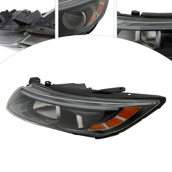 Headlight Front Left Driver Side Headlamp For Kia Optima 2014-2015 Halogen