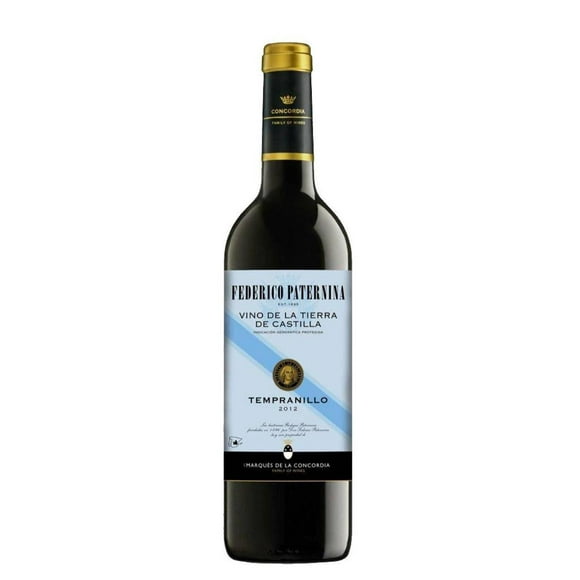 Pack De 6 Vino Tinto Paternina Tempranillo Tierra De Castilla 750 ml