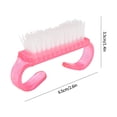 thumbnail image 2 of GlamEssence Disposable Nail Dust Removal Sheep Horn Brush 12pcs, 2 of 8