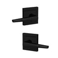 thumbnail image 3 of Schlage FC21ELR622ULD Custom Eller Passage & Privacy Door Lever Set - Black, 3 of 7