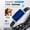 blue_Free Size, variant on Kchsji Pet GPS Tracker - Real-Time Positioning, IP67 Waterproof, Magnetic Charging, Multi-Person Management, Safety Fence, Low Battery Alarm, Ideal for Dogs, Cats, and Pets of All Sizes