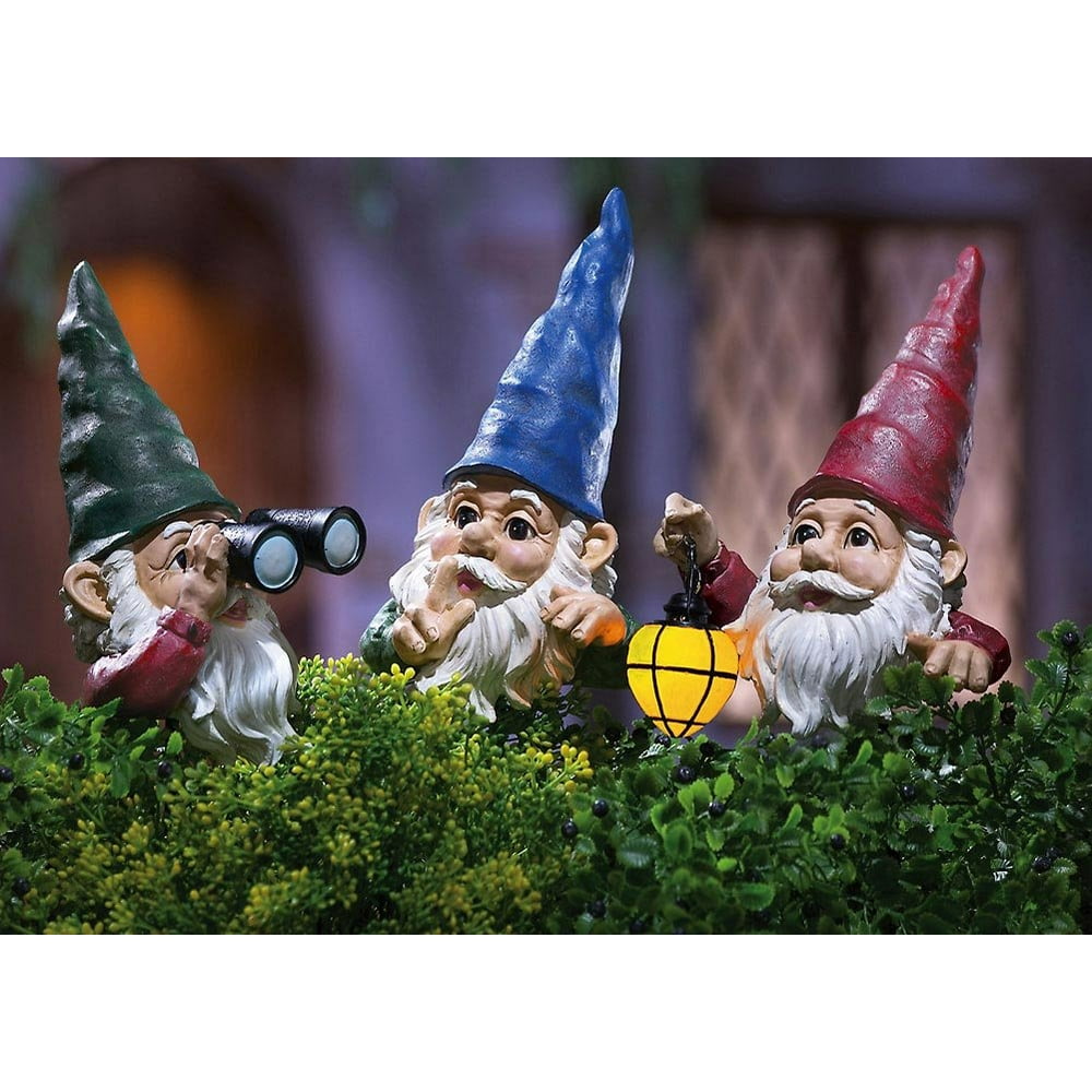 miniature gnome statues