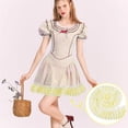 SUPERFINDINGS White 3-Layer Ruffled Lace Trim - 2 Yards, 4-5 Inches Wide | Polyester Sewing Ribbon