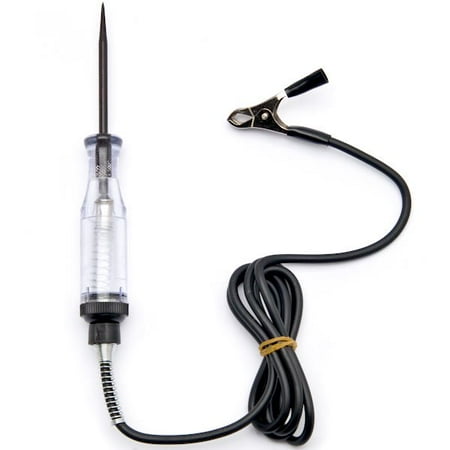 Biltek Circuit Tester 6V / 12V DC Systems Long Probe Continuity Test Light Car Voltage