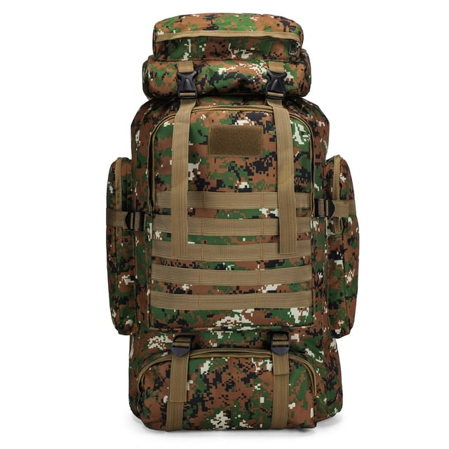 80L Travel Camping Hiking Backpack for Men,Climbing Hunting Backpack for Outdoor,Waterproof Bag,Tactical Backpack