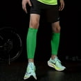 thumbnail image 6 of Couver Unisex Stretch Leg Sleeves, Footless Calf Sleeves for Sports and Everyday Wear, Green, Small, 2 Pairs, 6 of 8