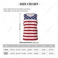 thumbnail image 6 of United States Flag Men Basketball Sports Jersey Running Fitness Multifunction Sleeveless tshirt Exclusive Custom Name Nunber, 6 of 9
