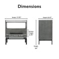 thumbnail image 4 of Tommy Hilfiger Ascher Bedside Table in Nantucket Gray, 4 of 10