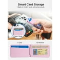 thumbnail image 5 of Magnetic Phone Wallet Stand Compatible for iPhone 16/15/14/13/12 Series, Magnetic Wallet Card Holder with Detachable Phone Case for iPhone 16 Plus, 1 Set, 5 of 9