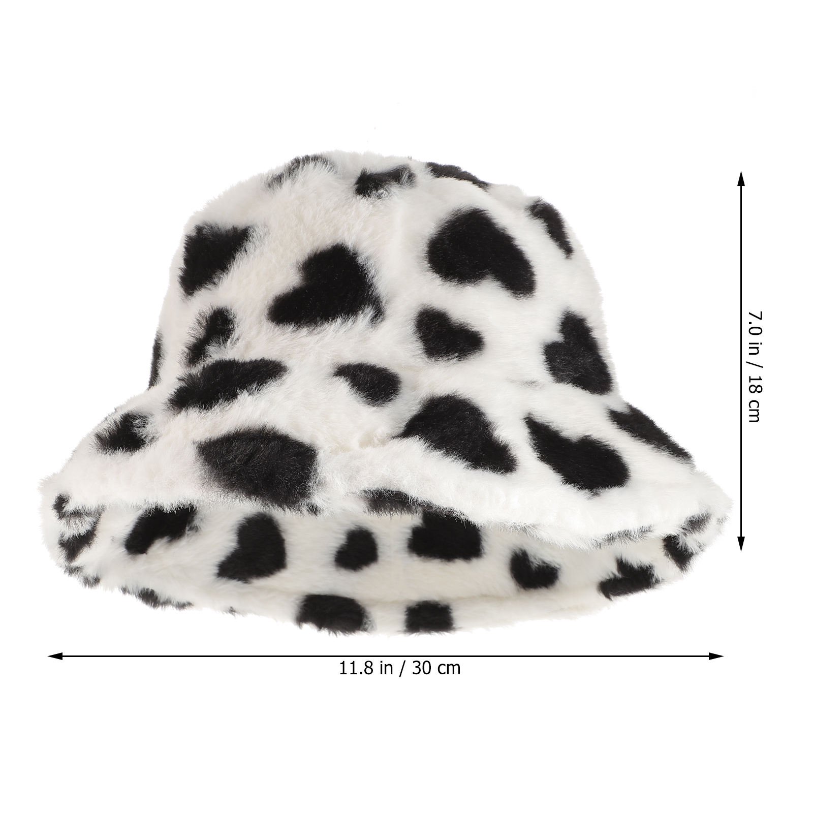 YOSADIER Women s Casual Flannel Bucket Hat Lightweight Warm Outdoor Cap for Fall and Winter