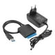 thumbnail image 1 of USB to Sata Data Cable, 2.5/3.5 Inch USB3.0 Easy Drive Cable Sata Hard Disk Adapter Cable(EU Plug), 1 of 5