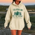 thumbnail image 4 of Columbia Inn Pine Tree Vermont Hoodies for Women Long Sleeve Christmas Graphic Hooded Sweatshirt with Pockets Pullover Tops, 4 of 7