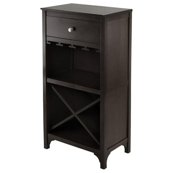 Ancona Wine Storage, Dark Espresso