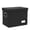Black, variant on File Organizer Box, Collapsible Decorative Filing Storage with Lid, Hanging File Folders for Office Cabinet and Home Office