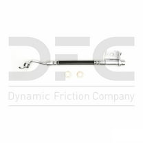 Rear Lower Right Dynamic Friction Company Brake Line Hose 350-03133 For 2012-2017 Hyundai Accent