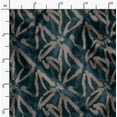 thumbnail image 2 of Soimoi Brush Stroke Printed, Polyester Fleece, Fabric by The Yard Sewing DIY Stretch Fabric 56 Inches Wide, WarmFabric for Hats, Coats, Gloves, Blankets, Teal Blue, 2 of 6
