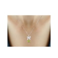 thumbnail image 2 of JewelersClub 3/4 Carat T.G.W. Peridot Sterling Silver Pendant, 2 of 3