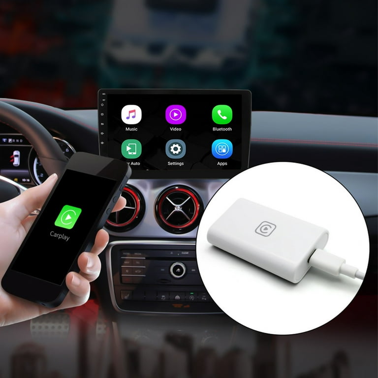 RnemiTe-amo Deals！Wireless Carplay Adapter USB For Factory Wired