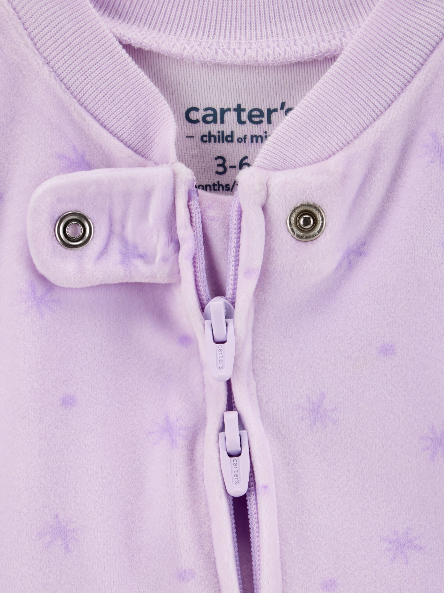 Carter's Child of Mine Baby Cozy Sleep N Play, Single & 2 Pack, Sizes Preemie-6/9 Months