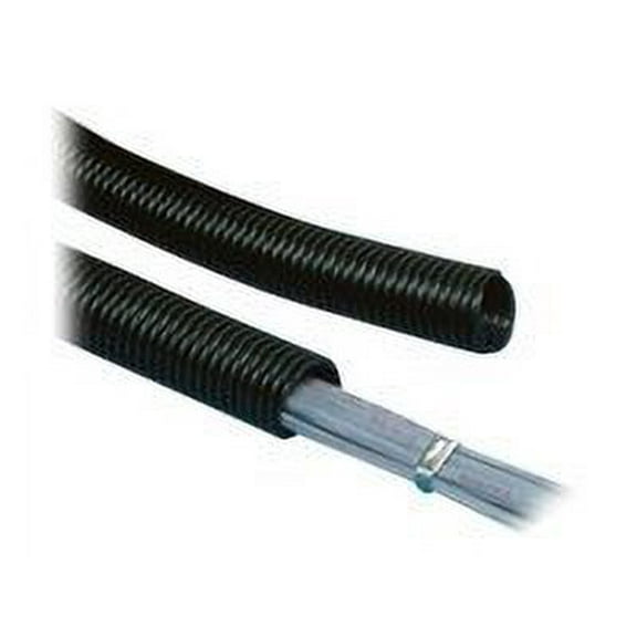 Panduit CLTS35N-C 0.351 in. x 100 ft. Solid Heat Shrink Nylon Cable Tube, Black