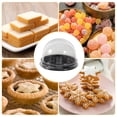 thumbnail image 3 of 50 Pcs Pastry Packaging Boxes with Paper Cups for Yolk Puff, Mousse, Small Cakes, Food Containers and Accessories, 3 of 6