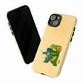 thumbnail image 3 of Funny Frog Samurai Phone Case, Cute Ninja Frog Art iPhone Cover, Unique Japanese Cartoon Protective Case for iPhone 17 16 15 14 13 12 11 Plus Pro Max Mini, 3 of 6