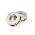thumbnail image 3 of Dritz Screw Together Round Grommet, 15mm, 2 Sets, Nickel, 3 of 5