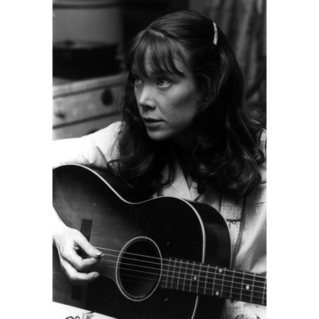 Sissy Spacek Playing Guitar in Classic Photo Print ... Sissy Spacek Playing