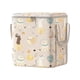 thumbnail image 1 of Baúl de almacenamiento grande para edredón ropa mudanza, maquillaje, organizador de closet, resistente, fácil de transportar, bolsillo exterior, material resistente, para dormitorio, 1 of 9