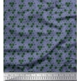 thumbnail image 1 of Soimoi Viscose Chiffon Fabric Camera,Headphone & Megaphone Shirting Print Sewing Fabric Yard 42 Inch Wide, 1 of 1