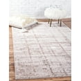 thumbnail image 1 of Unique Loom Uptown Collection by Jill Zarin Collection Textured Modern Beige Area Rug (5' 0 x 8' 0), 1 of 10